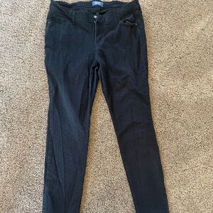 Old Navy Rockstar Black Pants Sz 14